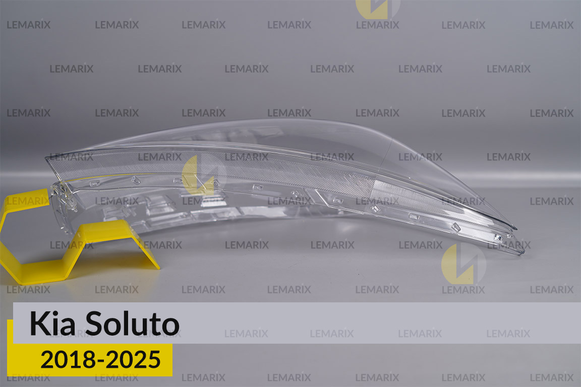 Скло фари Kia Soluto (2018-2025) праве