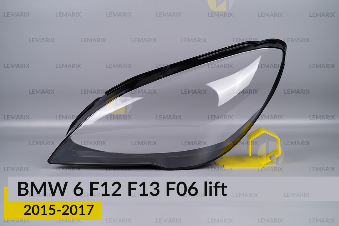 Скло фари BMW 6 F12 F13 F06 (2015-2017) рест ліве