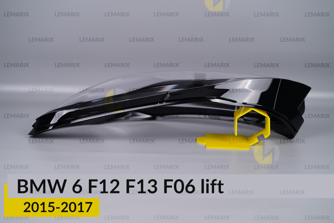 Скло фари BMW 6 F12 F13 F06 (2015-2017) рест ліве