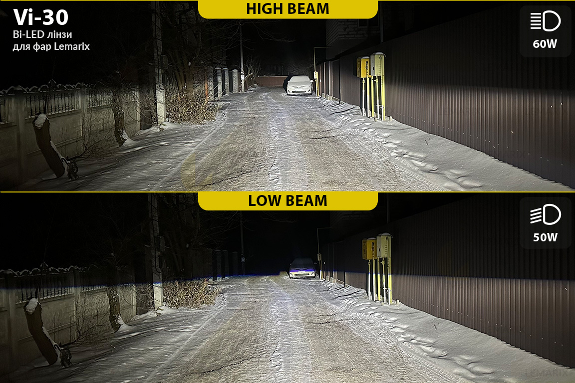 Світлодіодні BI-LED лінзи FarFarLight by Lemarix серії Violeta – Vi30