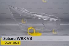 Скло фари Subaru WRX VB (2021-2026) праве