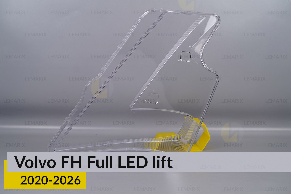 Скло фари Volvo FH Full LED (2020-2026) рест праве