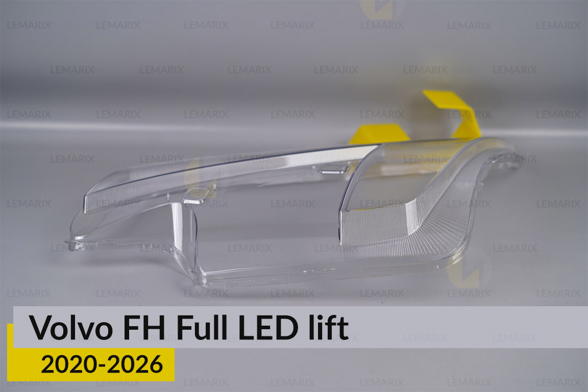 Скло фари Volvo FH Full LED (2020-2026) рест праве