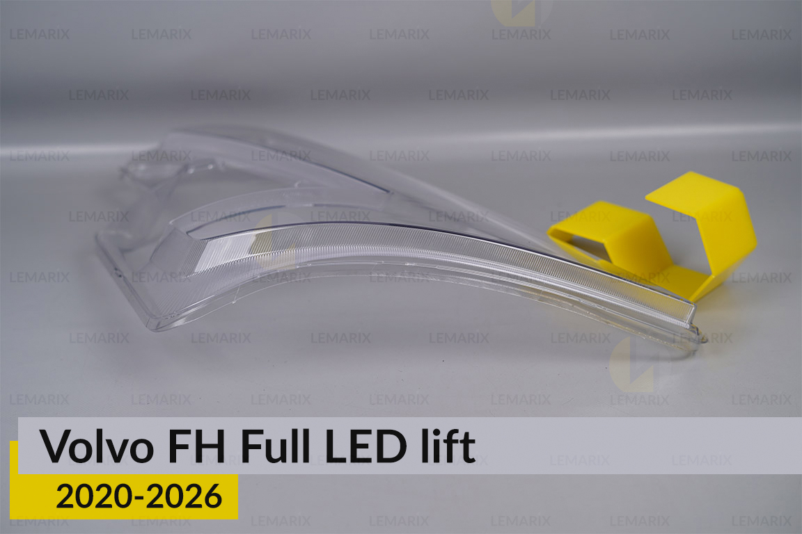 Скло фари Volvo FH Full LED (2020-2026) рест праве