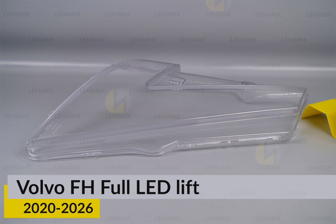 Скло фари Volvo FH Full LED (2020-2026) рест праве
