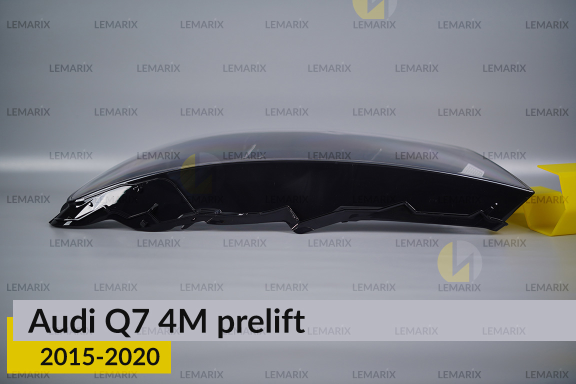 Скло фари Audi Q7 4M (2015-2020) дорест ліве