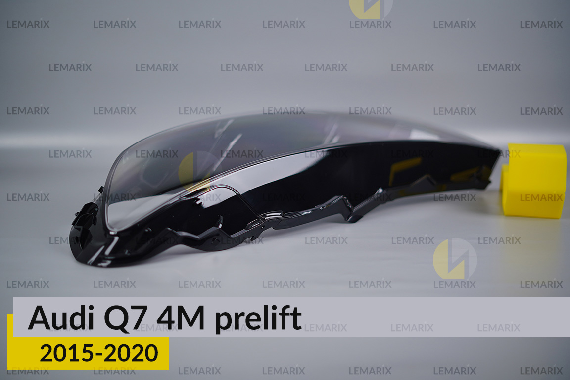 Скло фари Audi Q7 4M (2015-2020) дорест ліве