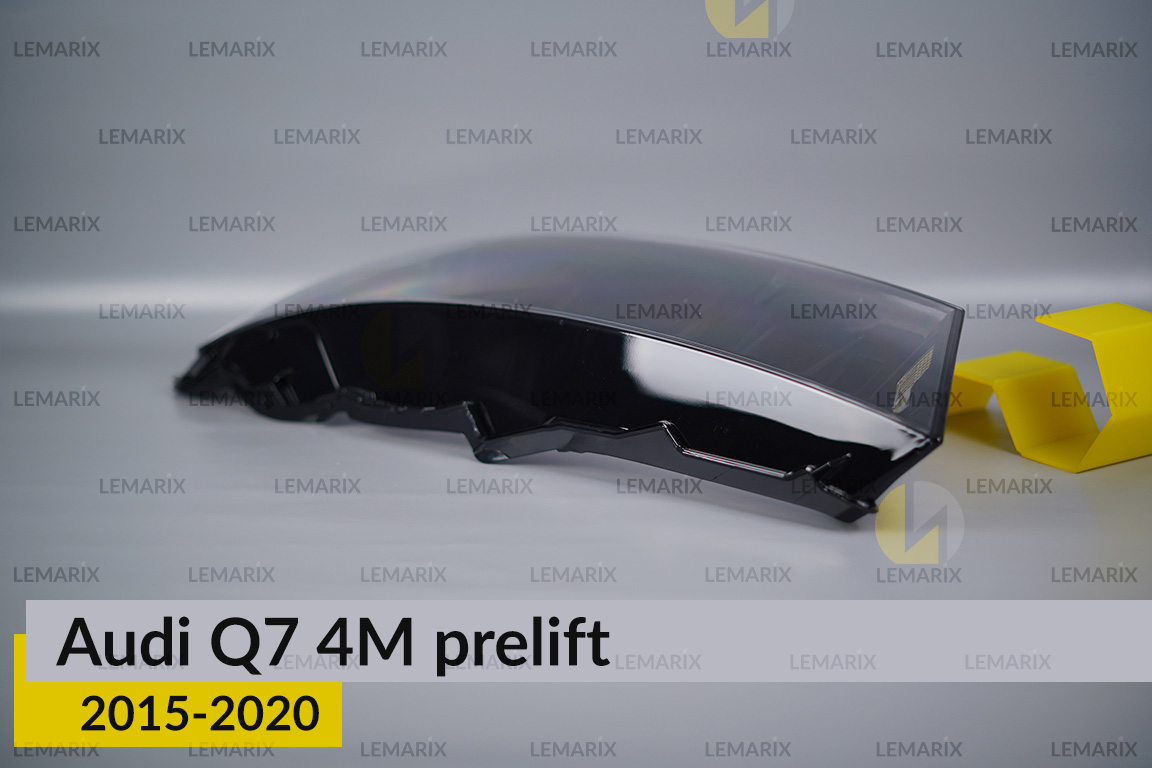 Скло фари Audi Q7 4M (2015-2020) дорест ліве