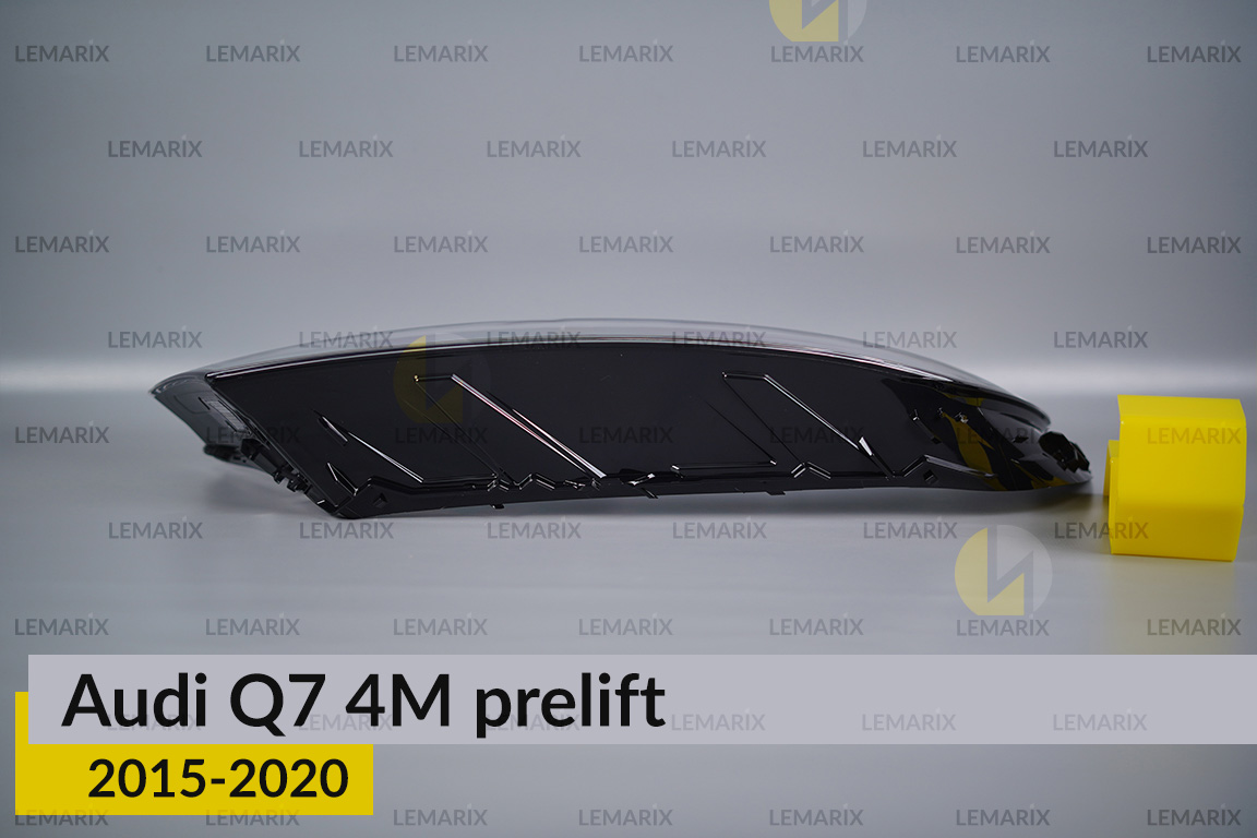 Скло фари Audi Q7 4M (2015-2020) дорест ліве