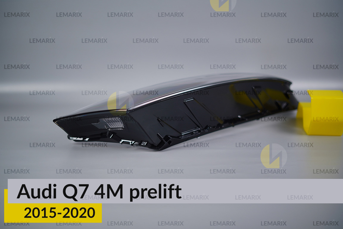 Скло фари Audi Q7 4M (2015-2020) дорест ліве
