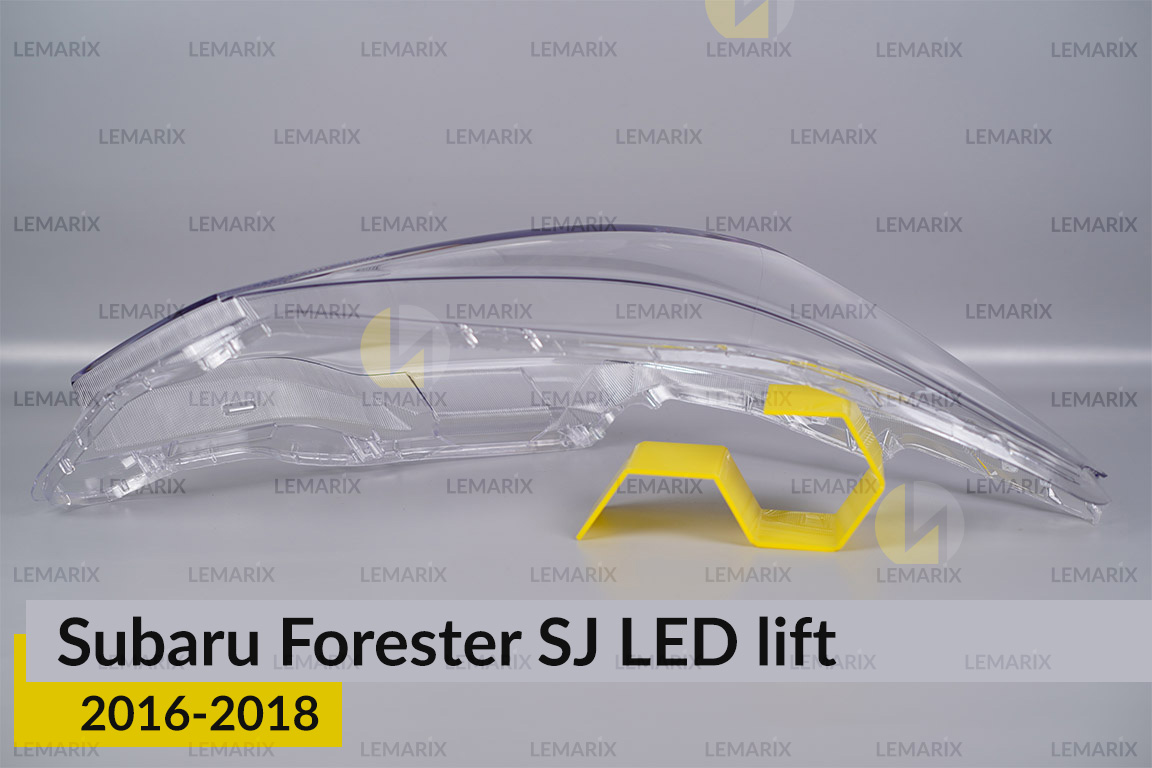 Скло фари Subaru Forester SJ LED (2016-2018) рест праве