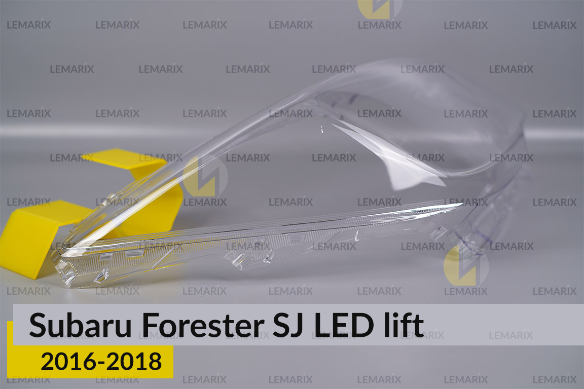 Скло фари Subaru Forester SJ LED (2016-2018) рест праве