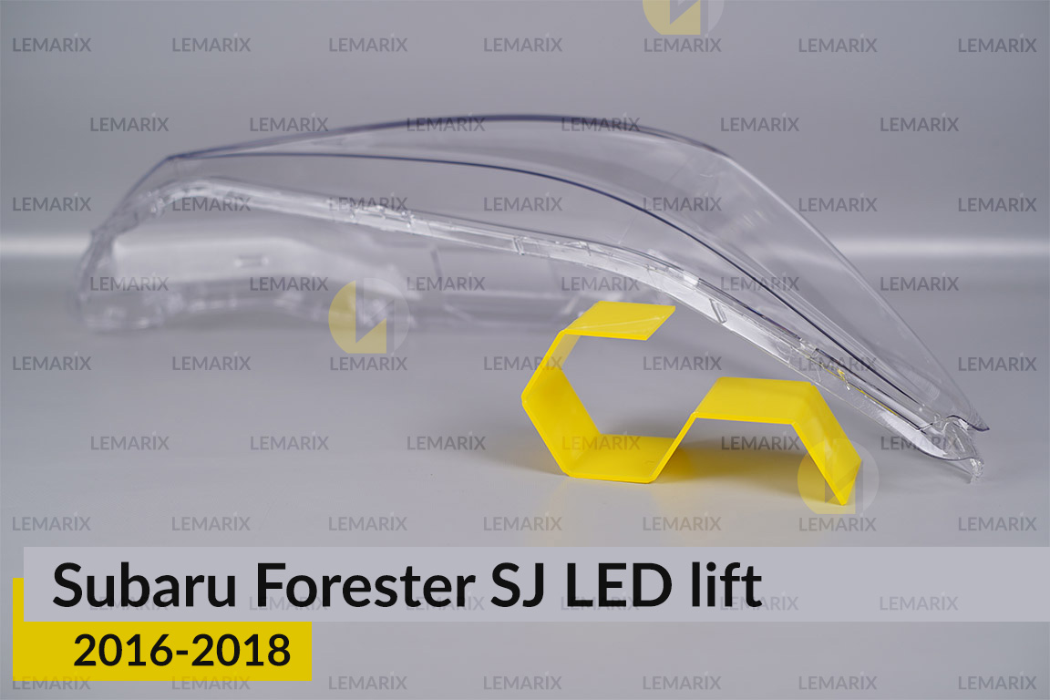 Скло фари Subaru Forester SJ LED (2016-2018) рест праве