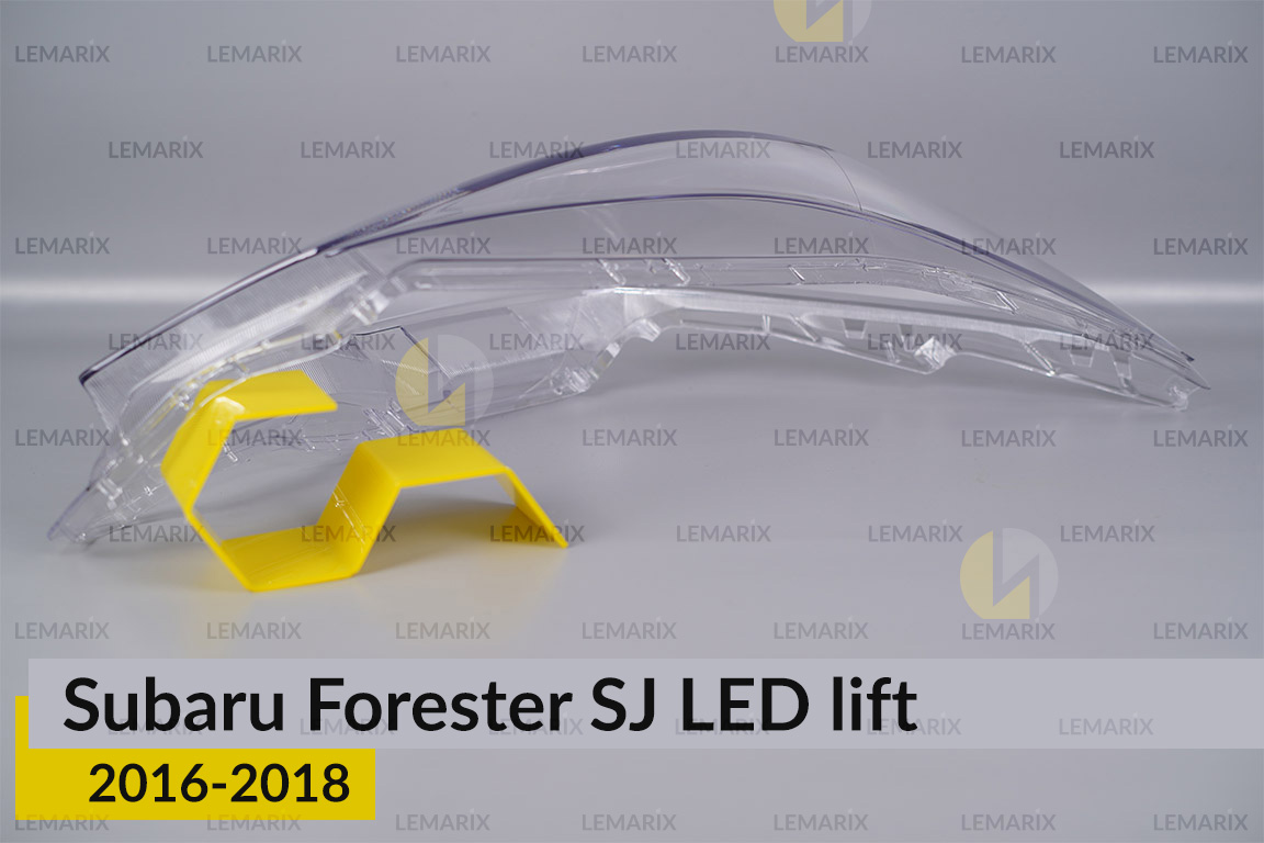 Скло фари Subaru Forester SJ LED (2016-2018) рест праве