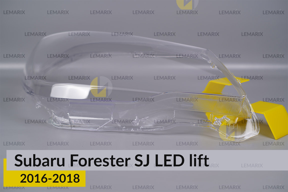 Скло фари Subaru Forester SJ LED (2016-2018) рест праве
