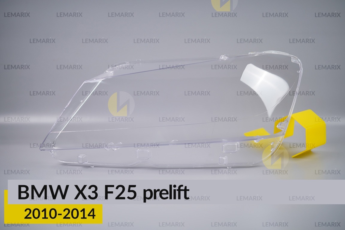 Скло фари BMW X3 F25 (2010-2014) дорест ліве