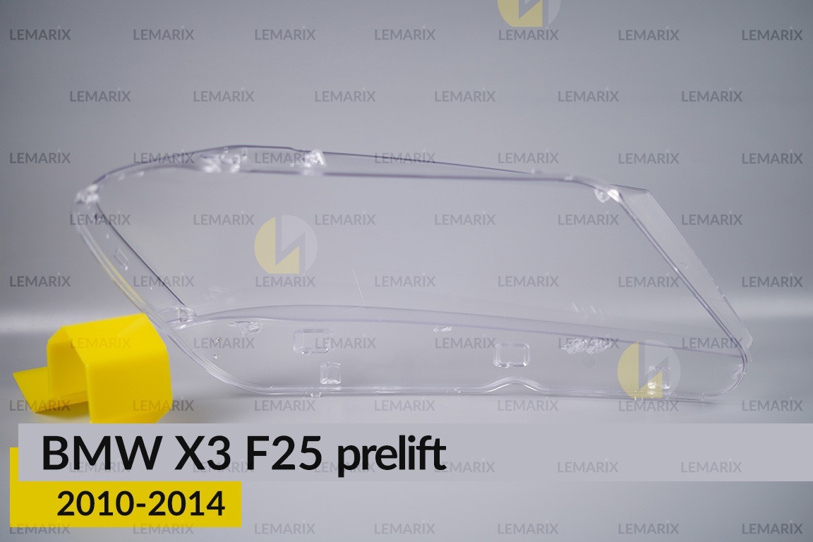 Скло фари BMW X3 F25 (2010-2014) дорест ліве