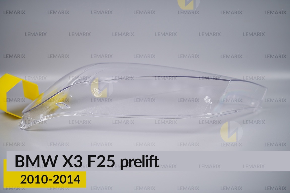 Скло фари BMW X3 F25 (2010-2014) дорест ліве