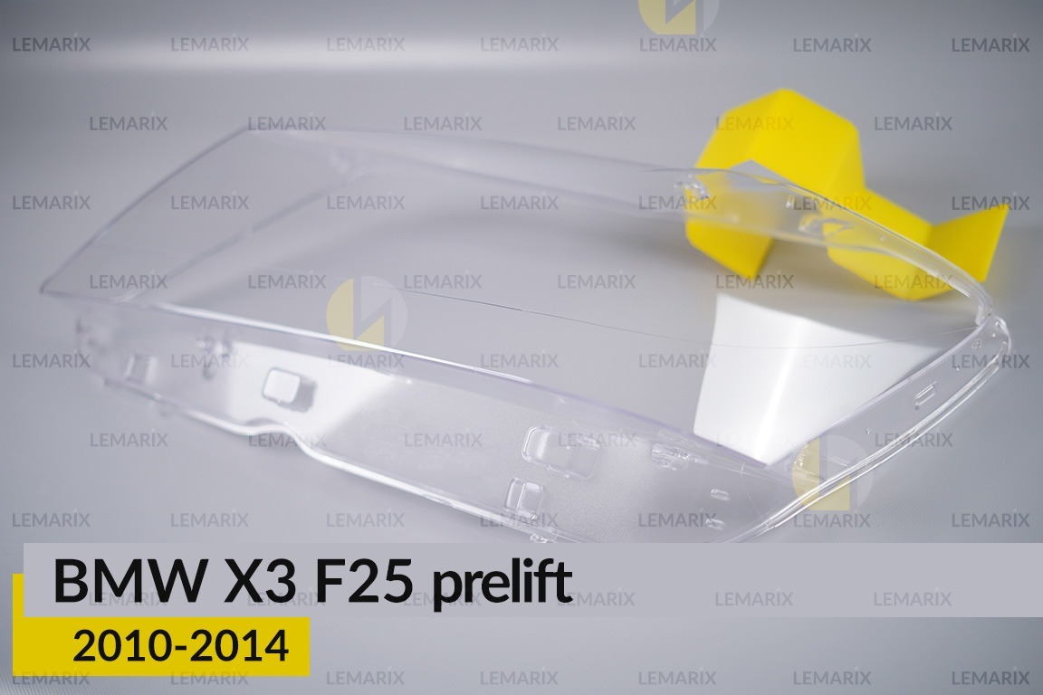 Скло фари BMW X3 F25 (2010-2014) дорест ліве
