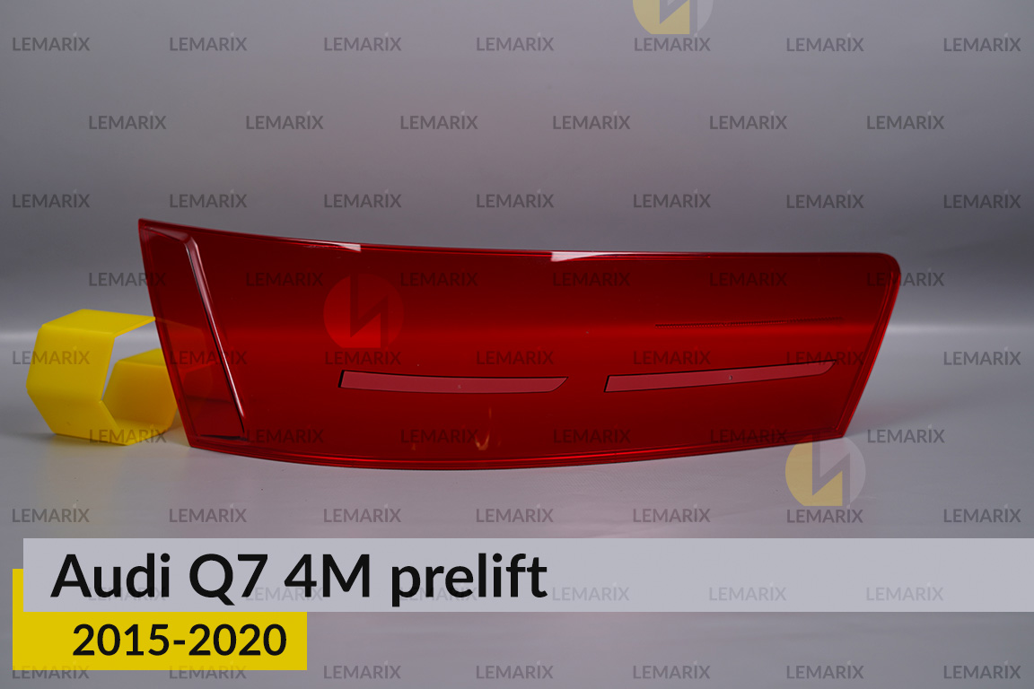 Скло заднього ліхтаря Audi Q7 4M (2015-2020) дорест ліве