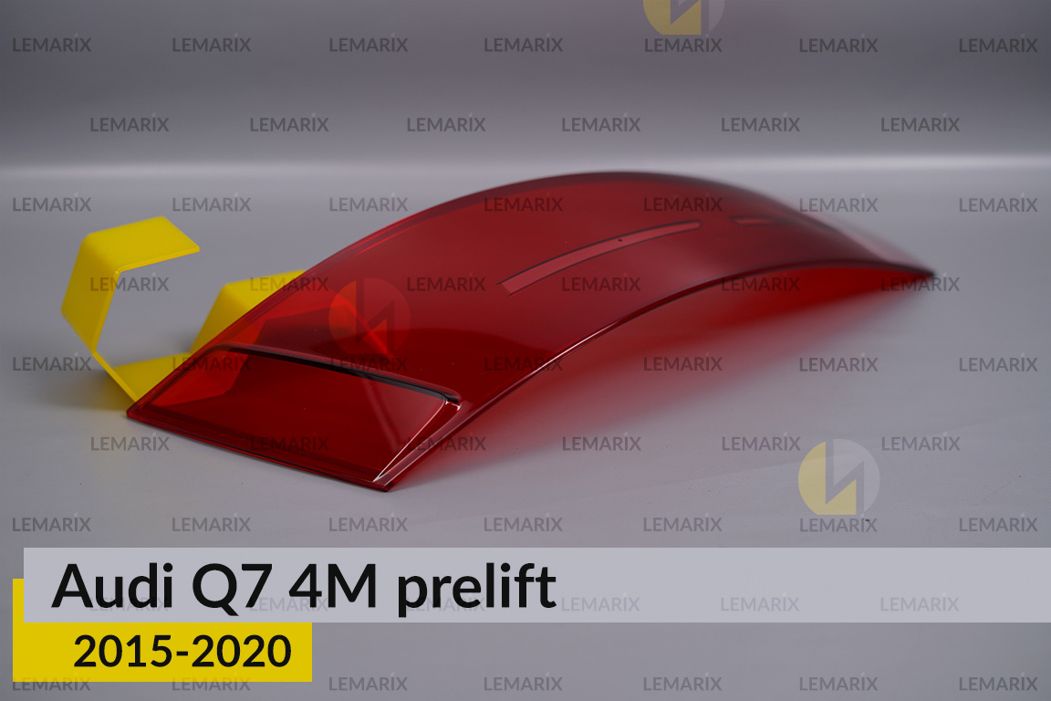 Скло заднього ліхтаря Audi Q7 4M (2015-2020) дорест ліве