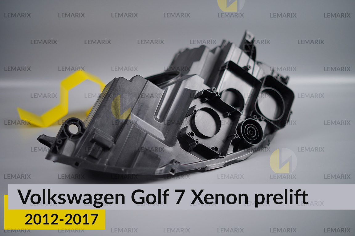Корпус фари VW Volkswagen Golf 7 Xenon (2012-2017) дорест правий