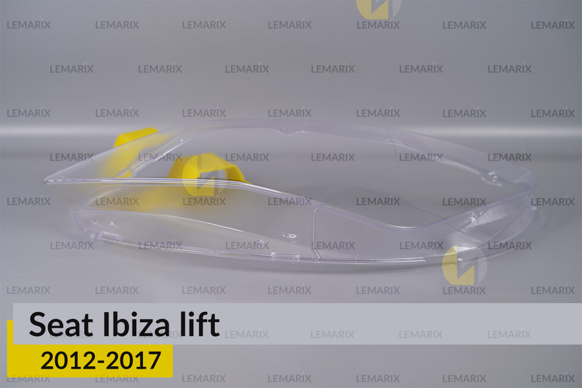 Скло фари Seat Ibiza (2012-2017) рест ліве