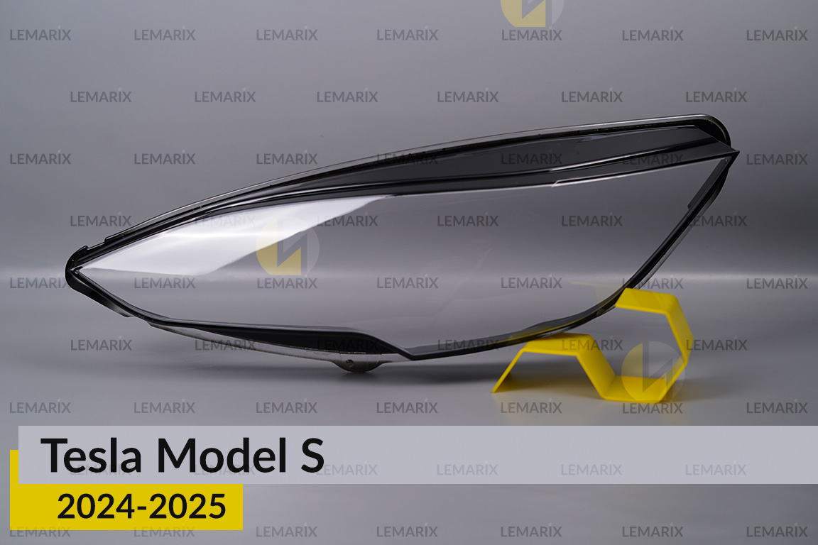 Скло фари Tesla Model S (2024-2026) ліве