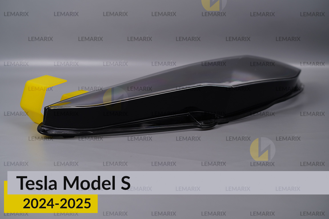 Скло фари Tesla Model S (2024-2026) ліве