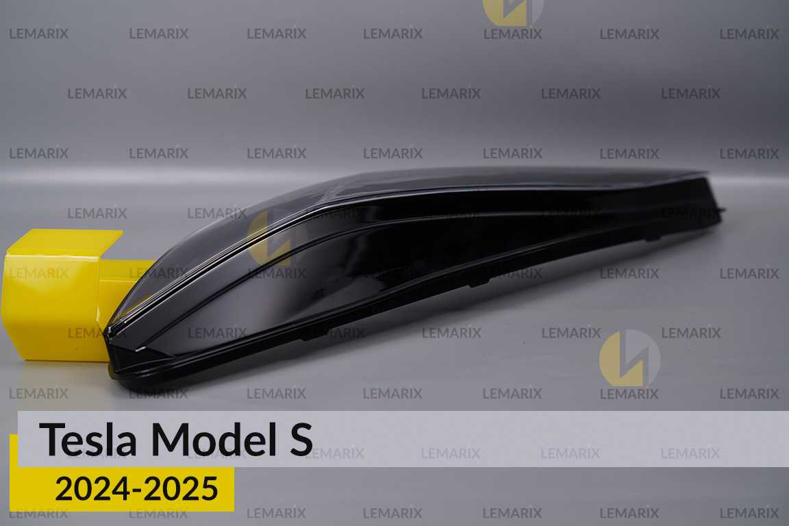Скло фари Tesla Model S (2024-2026) ліве