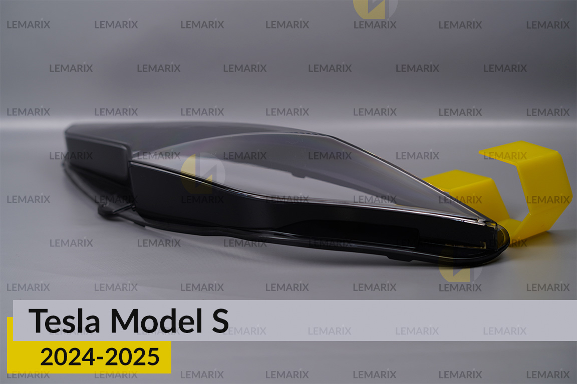 Скло фари Tesla Model S (2024-2026) ліве