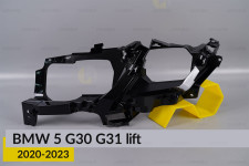 Декоративна маска середня BMW 5 G30 G31 (2020-2023) рест ліва