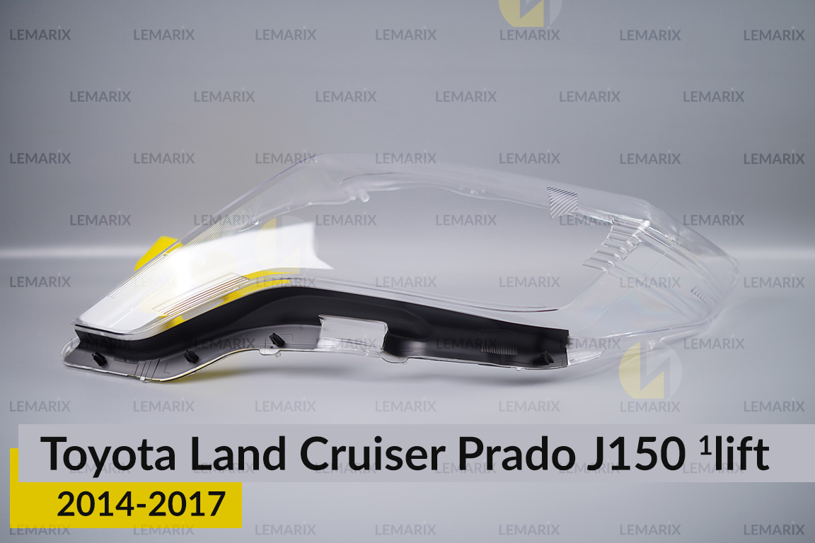 Скло фари Toyota Land Cruiser Prado J150 (2014-2017) 1 рест ліве