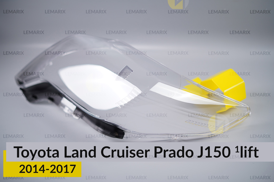 Скло фари Toyota Land Cruiser Prado J150 (2014-2017) 1 рест ліве