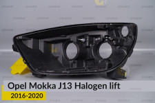 Корпус фари Opel Mokka J13 Halogen (2016-2020) рест лівий