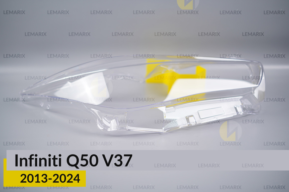 Скло фари Infiniti Q50 V37 (2013-2024) праве