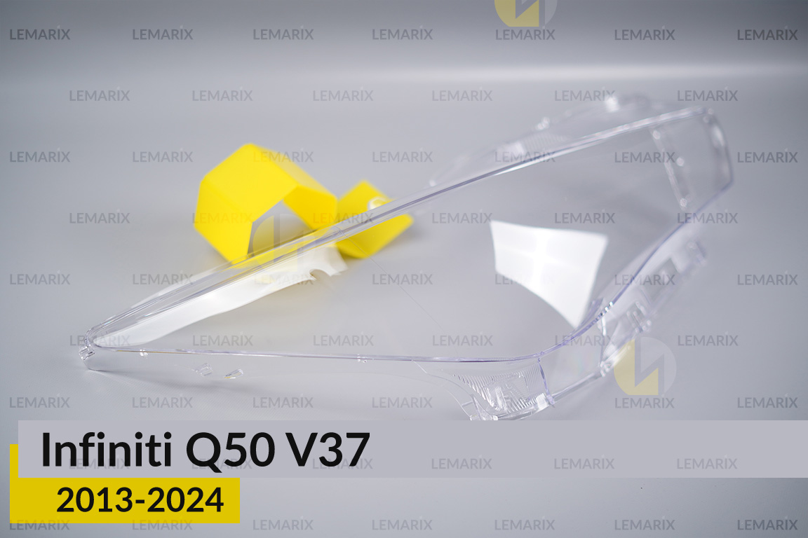 Скло фари Infiniti Q50 V37 (2013-2024) праве