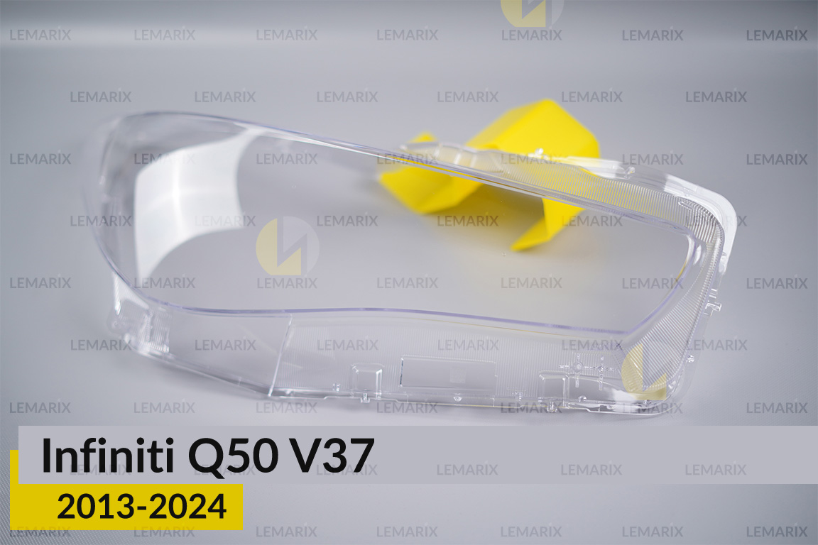 Скло фари Infiniti Q50 V37 (2013-2024) праве