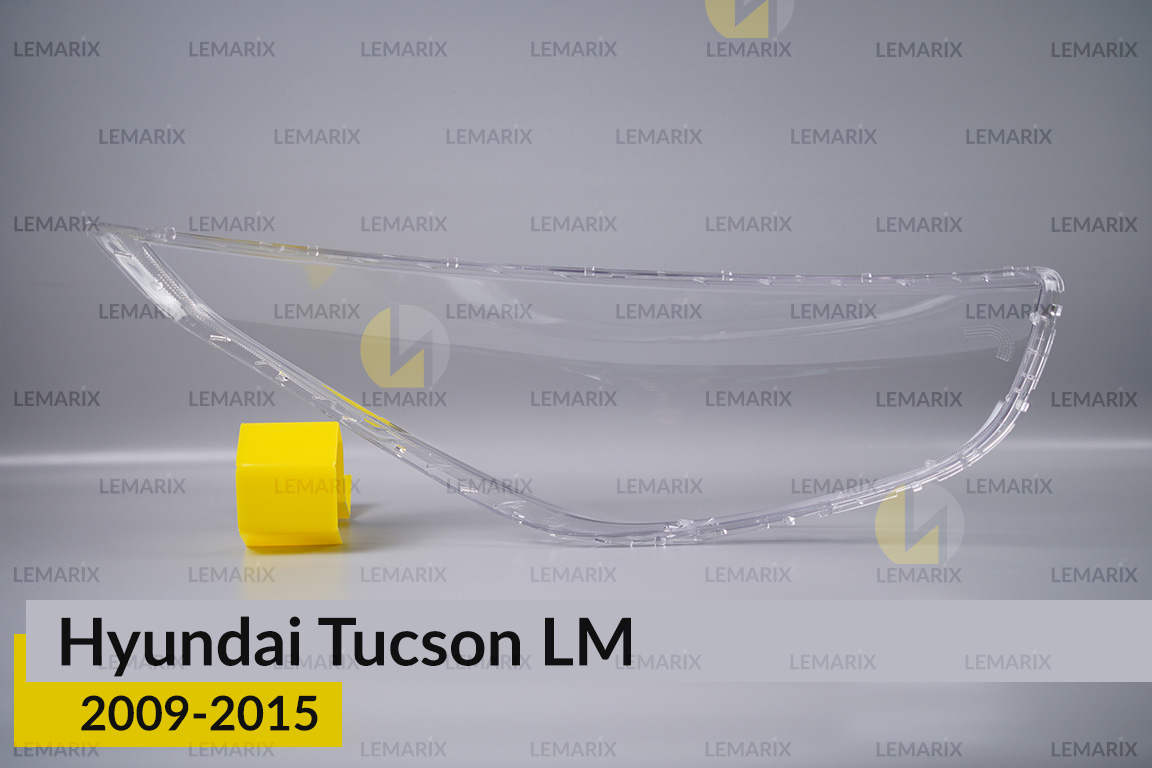 Скло фари Hyundai Tucson LM (2009-2015) ліве