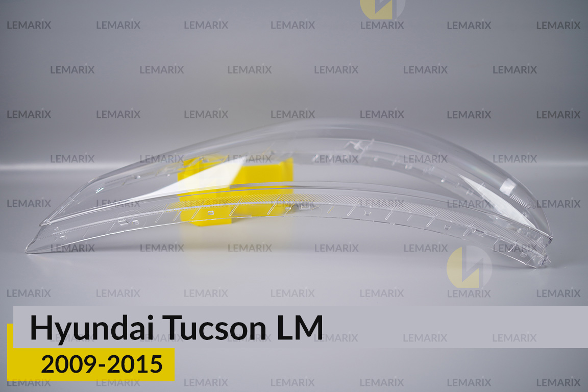 Скло фари Hyundai Tucson LM (2009-2015) ліве