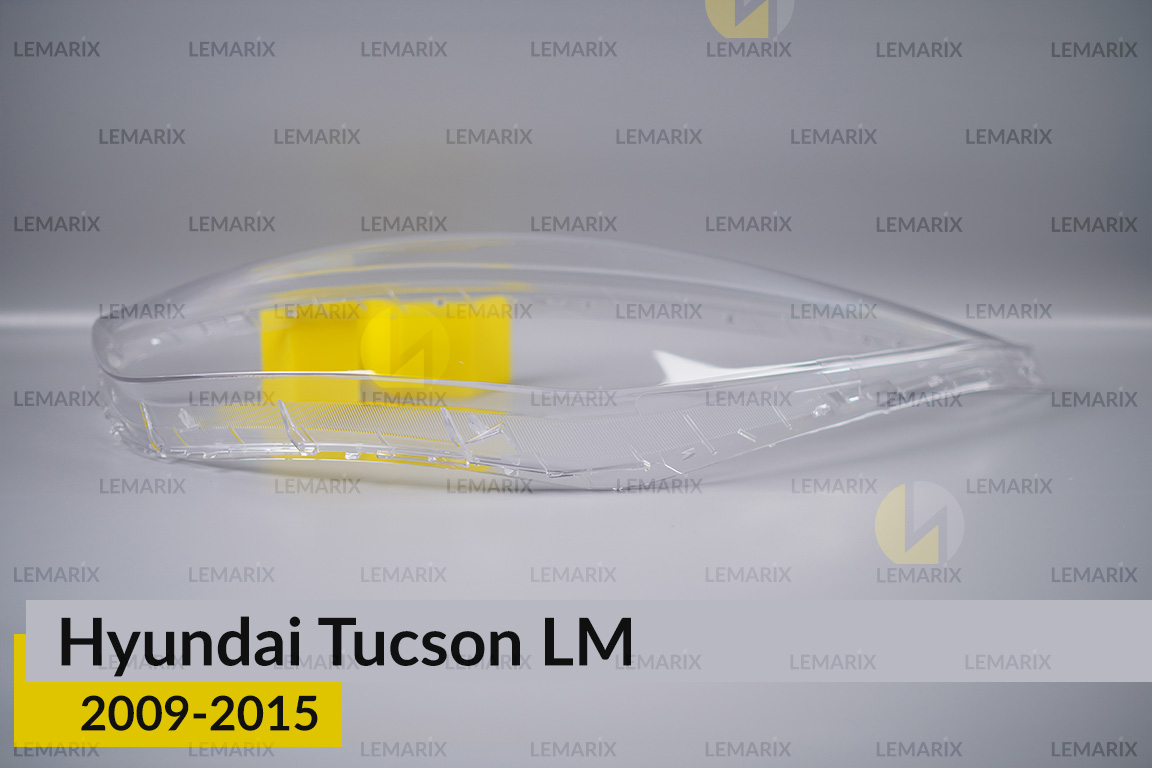 Скло фари Hyundai Tucson LM (2009-2015) ліве