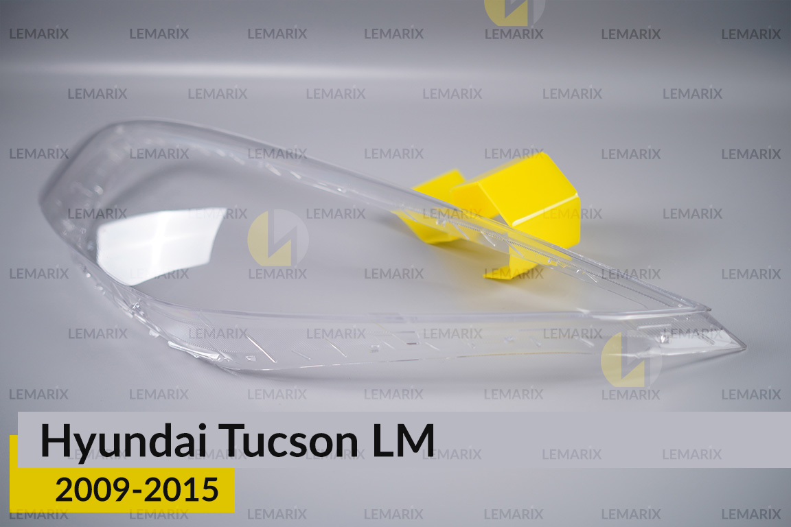 Скло фари Hyundai Tucson LM (2009-2015) ліве