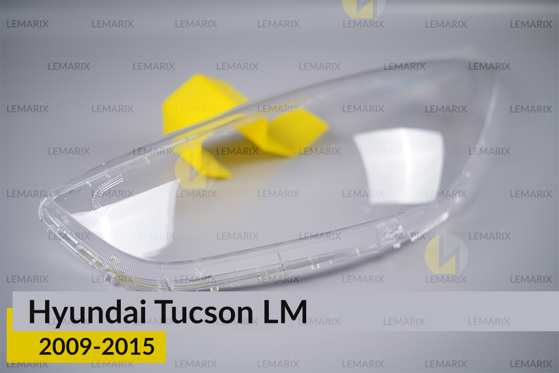 Скло фари Hyundai Tucson LM (2009-2015) ліве