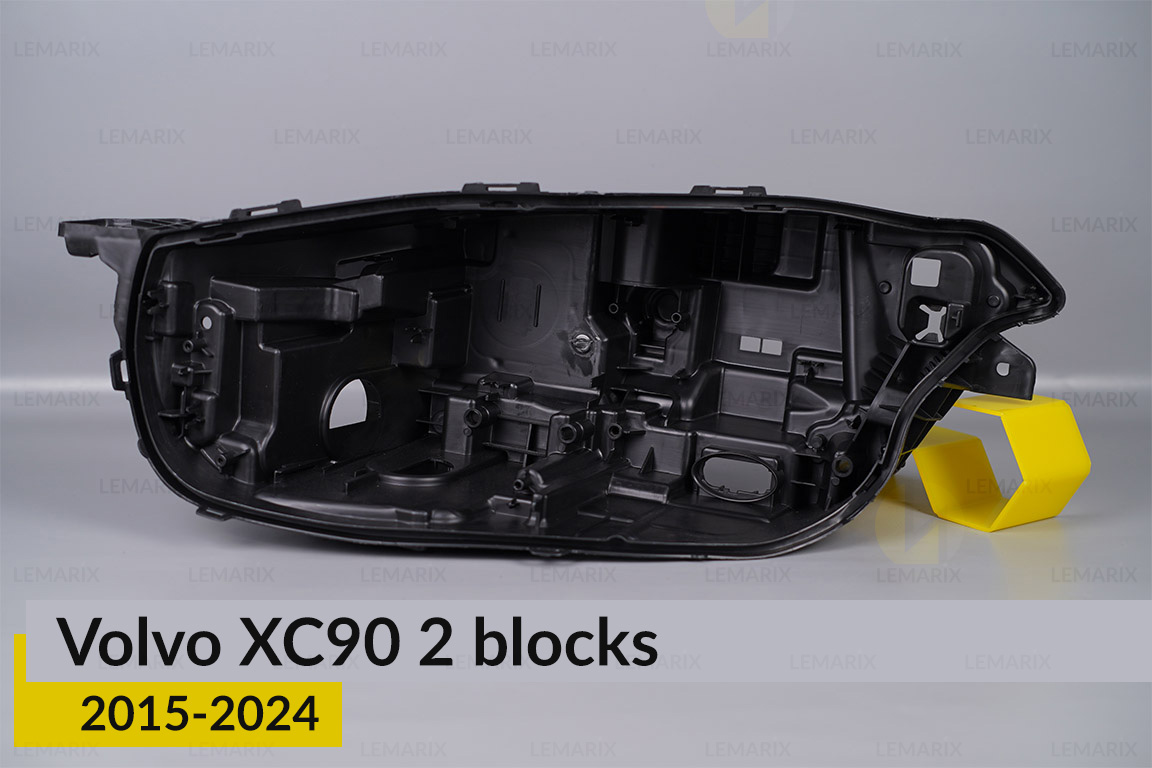 Корпус фари Volvo XC90 2 лінзи (2015-2024) лівий