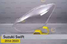 Стекло фары Suzuki Swift (2016-2023) левое
