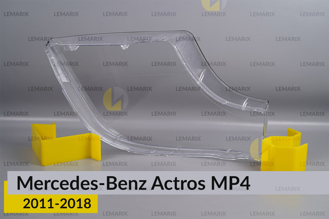 Скло фари Mercedes-Benz Actros MP4 (2011-2018) ліве
