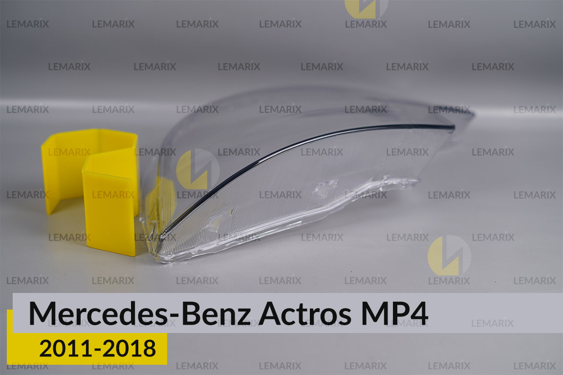 Скло фари Mercedes-Benz Actros MP4 (2011-2018) ліве