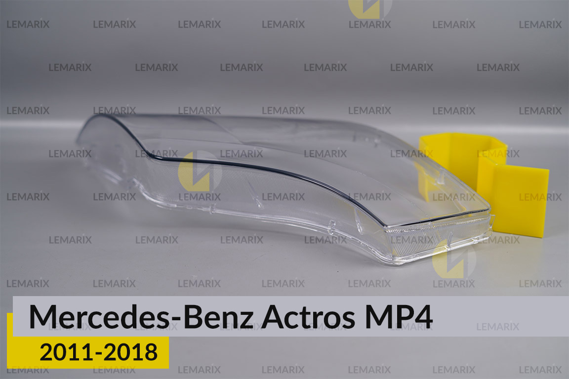 Скло фари Mercedes-Benz Actros MP4 (2011-2018) ліве
