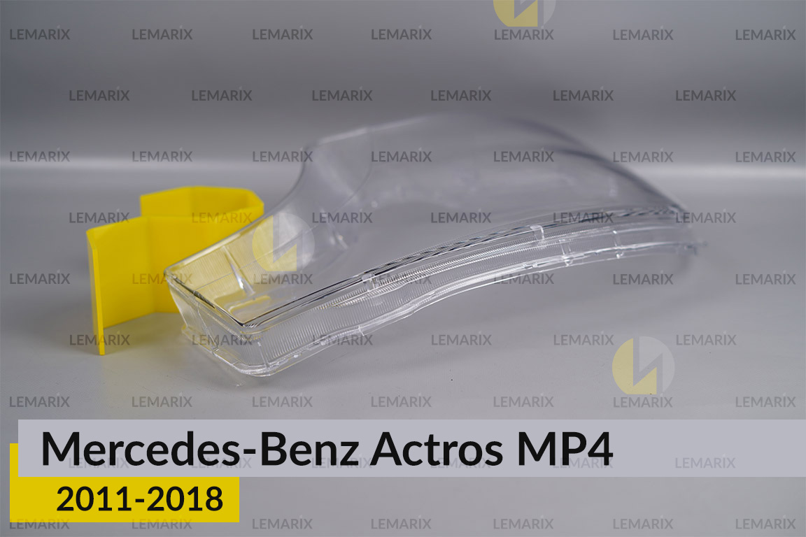 Скло фари Mercedes-Benz Actros MP4 (2011-2018) ліве