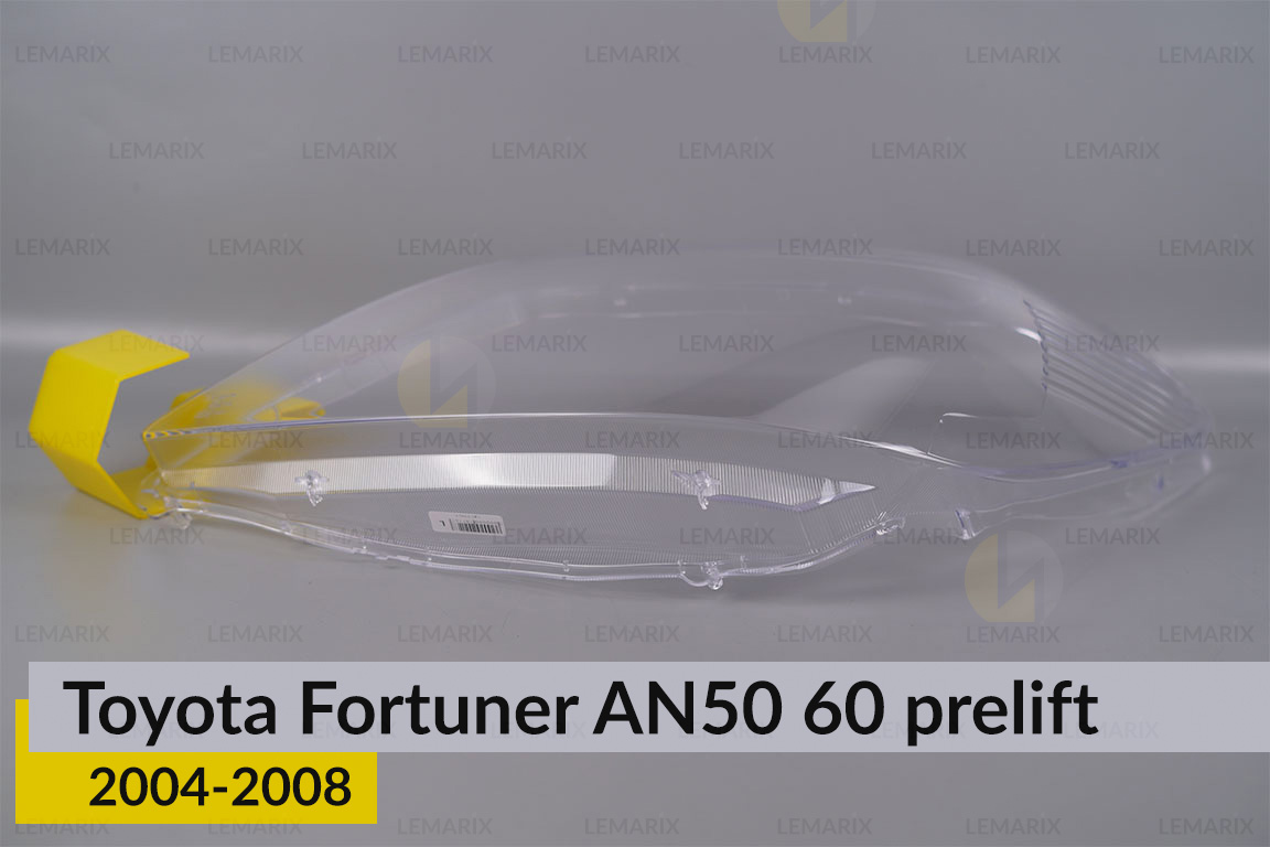 Скло фари Toyota Fortuner AN50 60 (2004-2008) дорест ліве